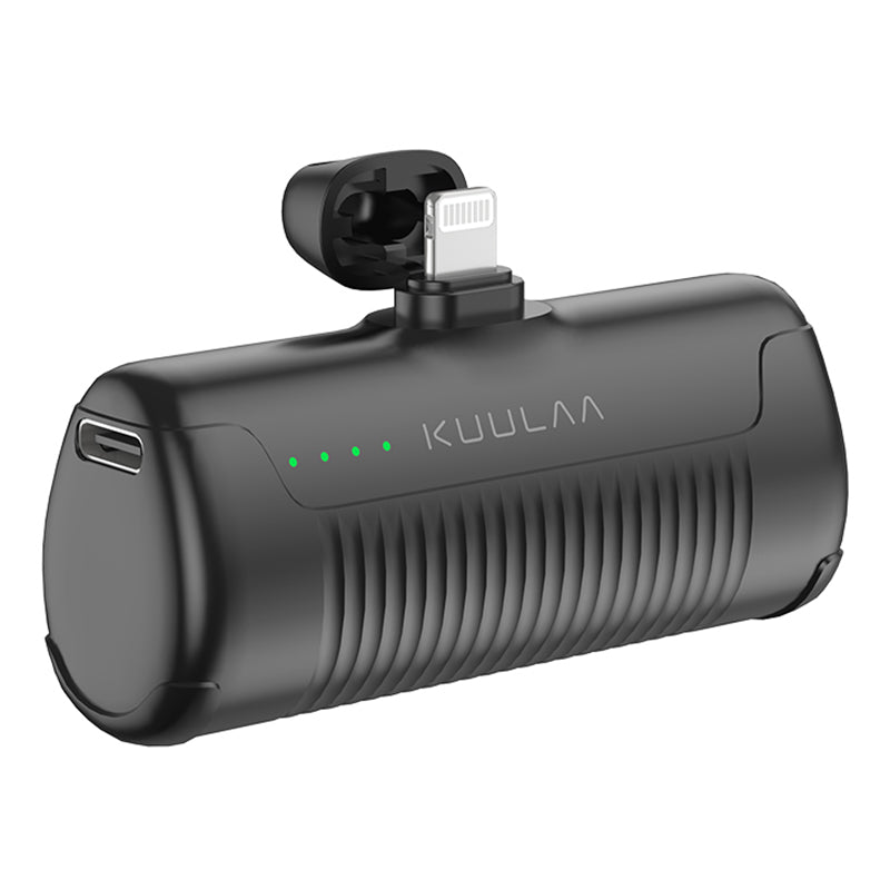 KUULAA KL-YD47 4500mAh Pocket Power Bank Emergency Phone Charger External Battery with Lightning Port KUULAA KL-YD47 4500mAh Pocket Power Bank Emergency Phone Charger External Battery with Lightning Port